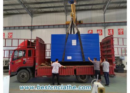 CK6150X1500MM CNC LATHE transport to Russia 